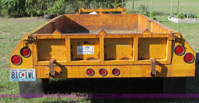 image for item E3510 1988 Brooks Brothers 9' x 5' trailer