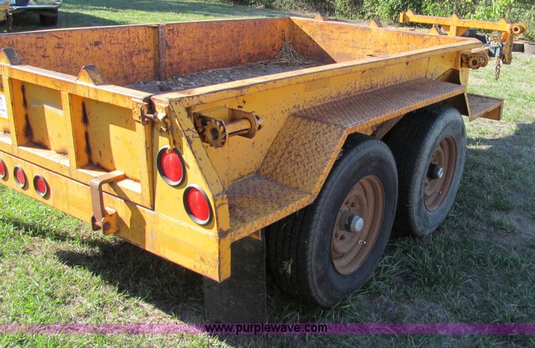 image for item E3510 1988 Brooks Brothers 9' x 5' trailer