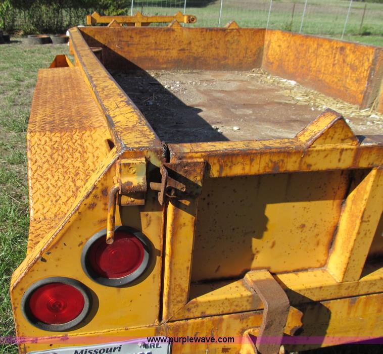 image for item E3510 1988 Brooks Brothers 9' x 5' trailer