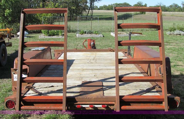 image for item E3511 1990 Ditch Witch 6 ton tilt bed trailer