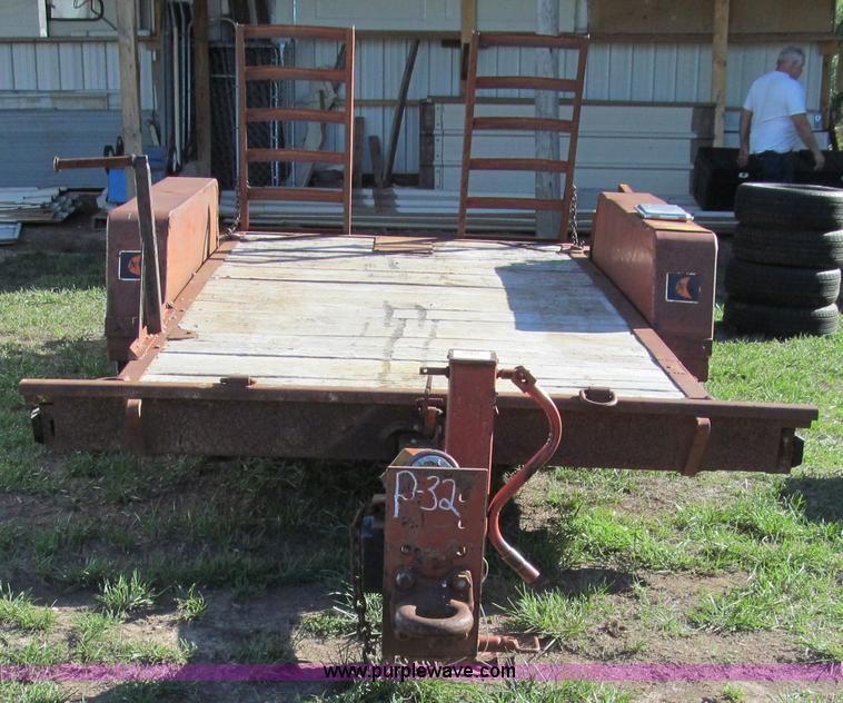 image for item E3511 1990 Ditch Witch 6 ton tilt bed trailer