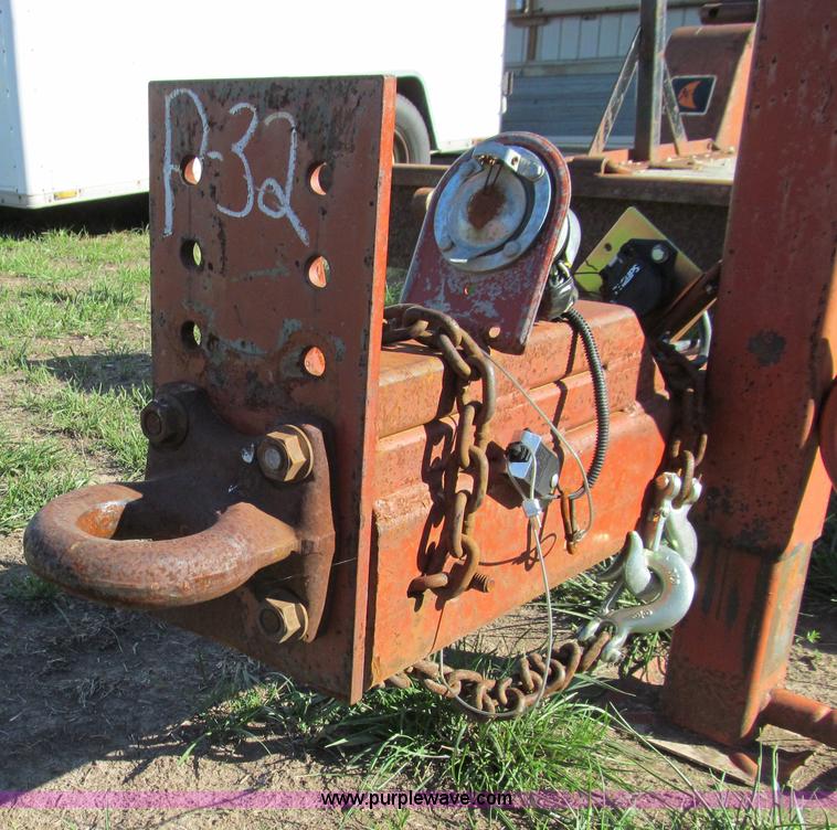 image for item E3511 1990 Ditch Witch 6 ton tilt bed trailer