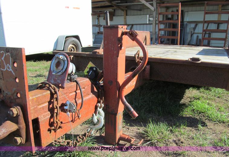 image for item E3511 1990 Ditch Witch 6 ton tilt bed trailer