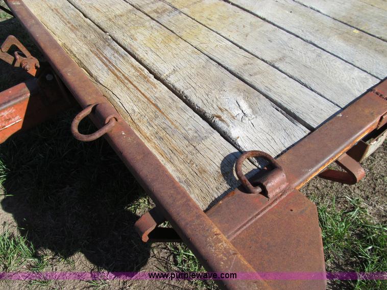 image for item E3511 1990 Ditch Witch 6 ton tilt bed trailer