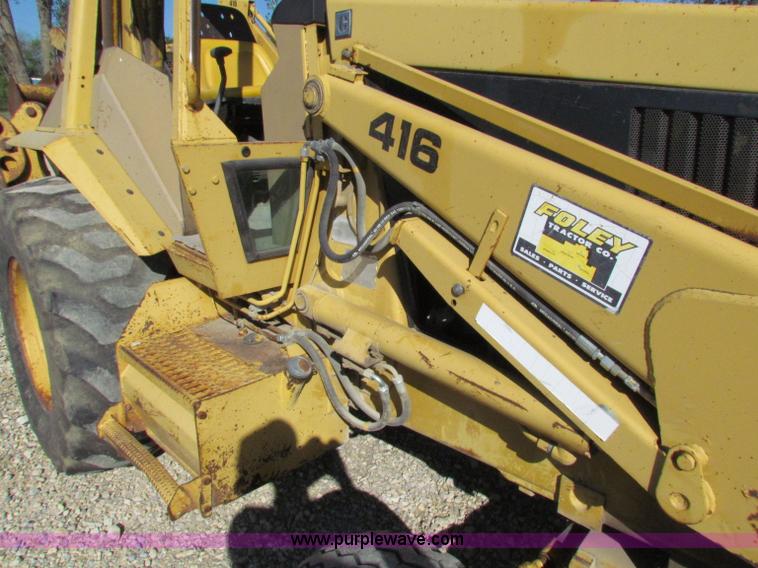 image for item E8043 1986 Caterpillar 416 backhoe