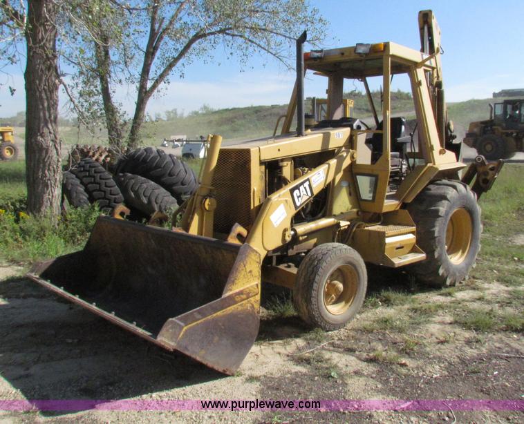 image for item E8044 1986 Caterpillar 416 backhoe