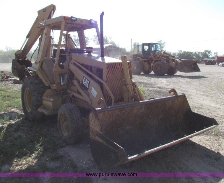 image for item E8044 1986 Caterpillar 416 backhoe