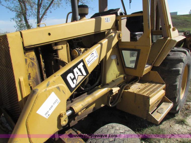 image for item E8044 1986 Caterpillar 416 backhoe