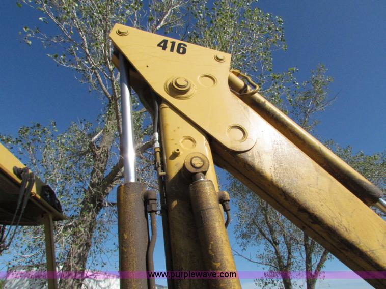 image for item E8044 1986 Caterpillar 416 backhoe