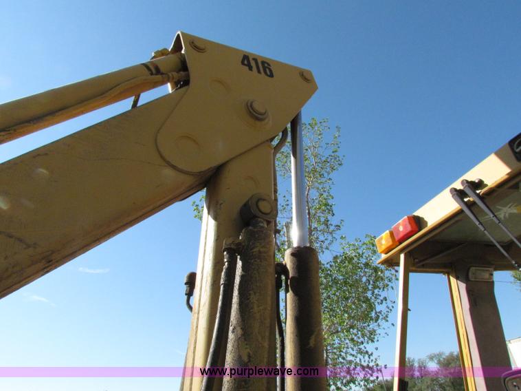 image for item E8044 1986 Caterpillar 416 backhoe