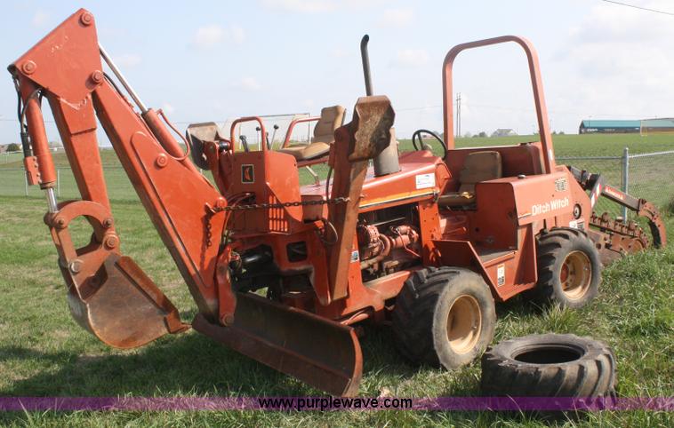 image for item F2564 Ditch Witch 5110 trencher backhoe