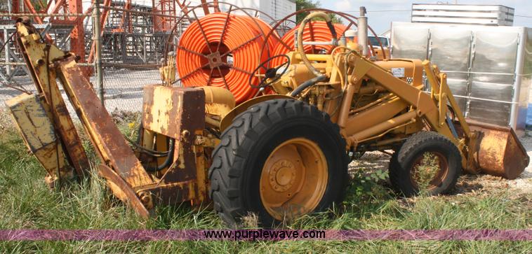 image for item F2583 Case industrial tractor with breaker
