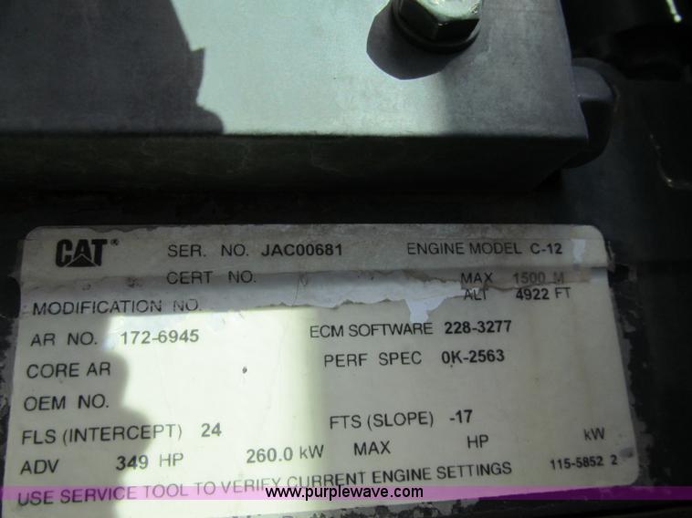 image for item F5517 2005 Caterpillar Challenger MT835 tractor