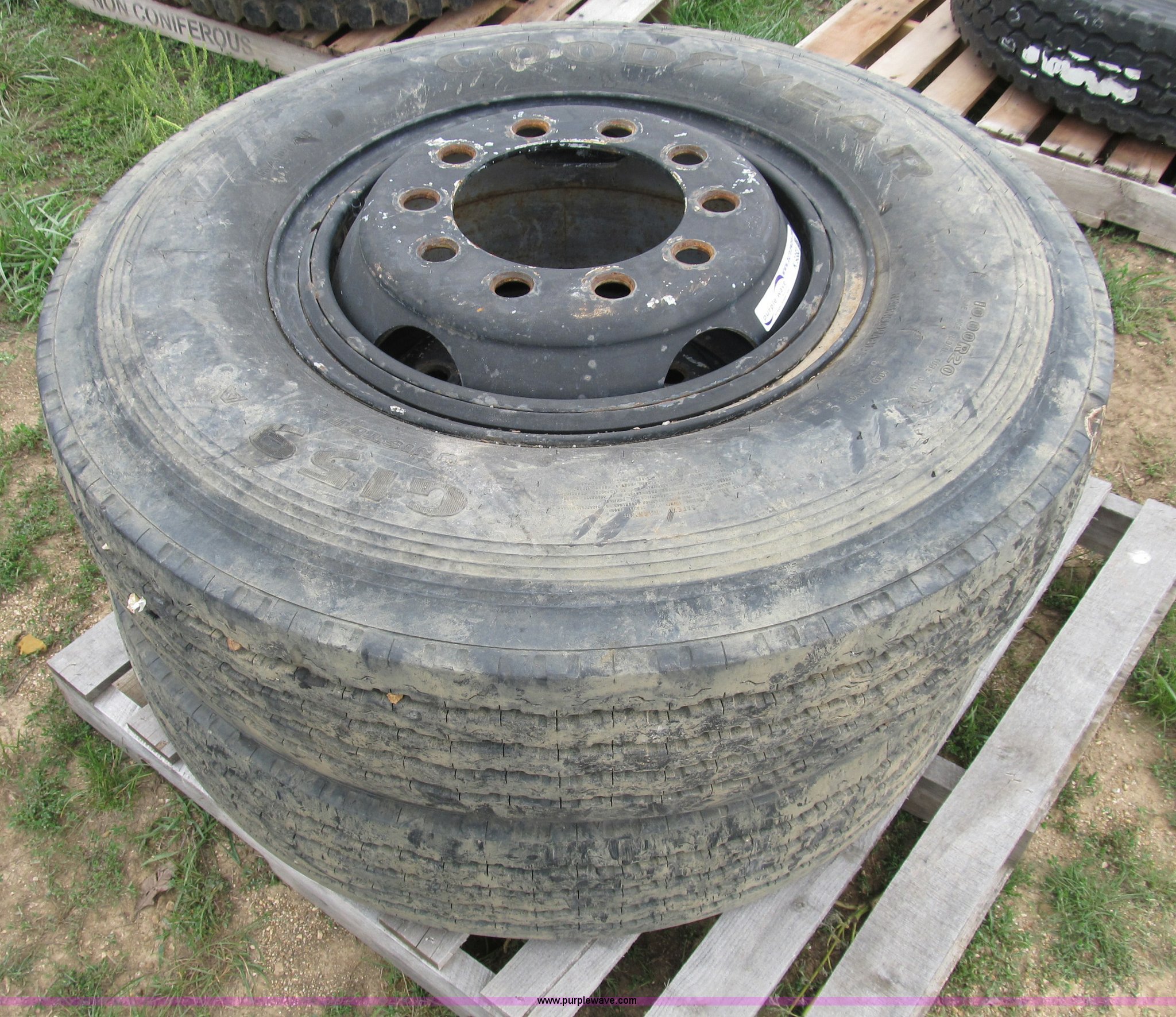(2) Goodyear G159 tires in Fulton, MO Item K9383 sold Purple Wave