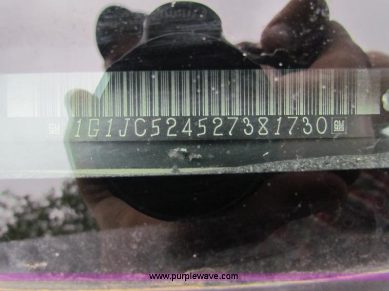 image for item B7453 2002 Chevrolet Cavalier