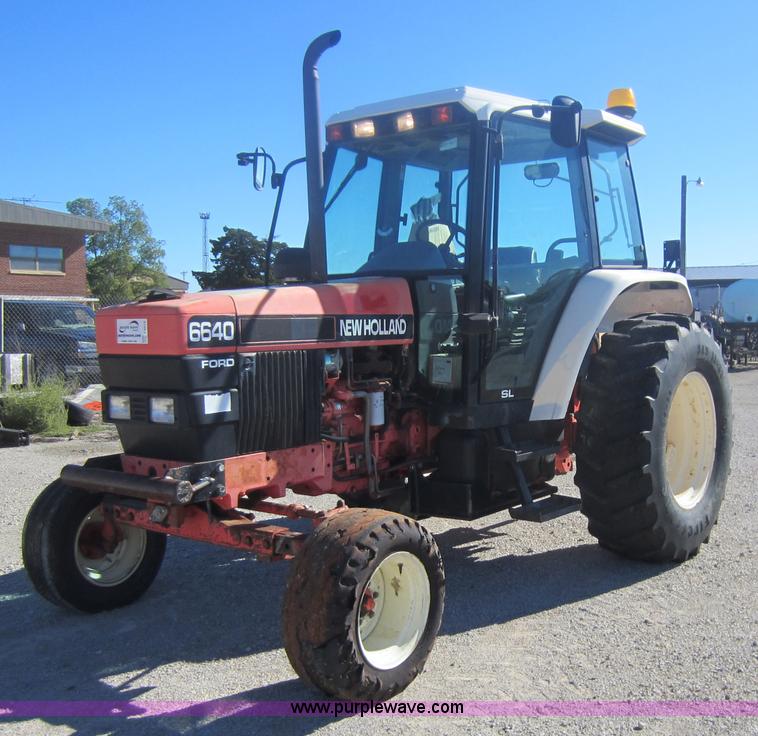 image for item F6515 1997 New Holland 6640SL tractor