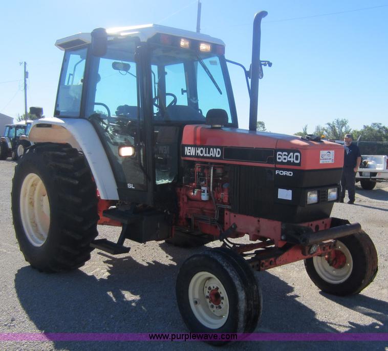 image for item F6515 1997 New Holland 6640SL tractor