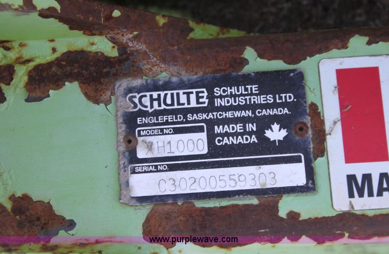 image for item G4732 2003 Schulte XH1000 rotary mower
