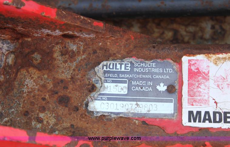 image for item G4738 1997 Schulte XH1500 batwing rotary mower