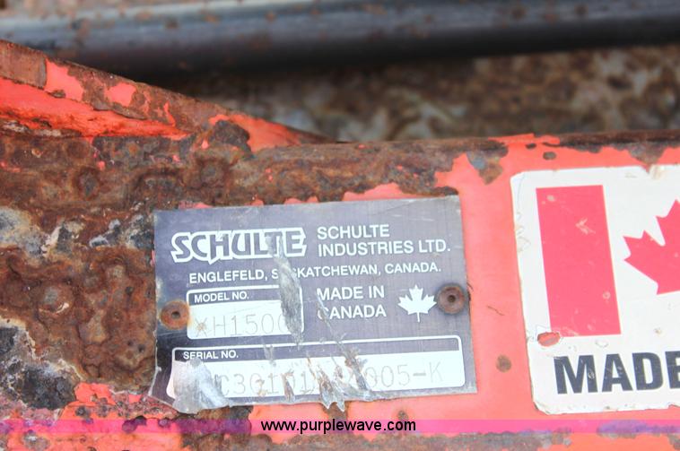 image for item G4739 2000 Schulte XH1500 batwing rotary mower