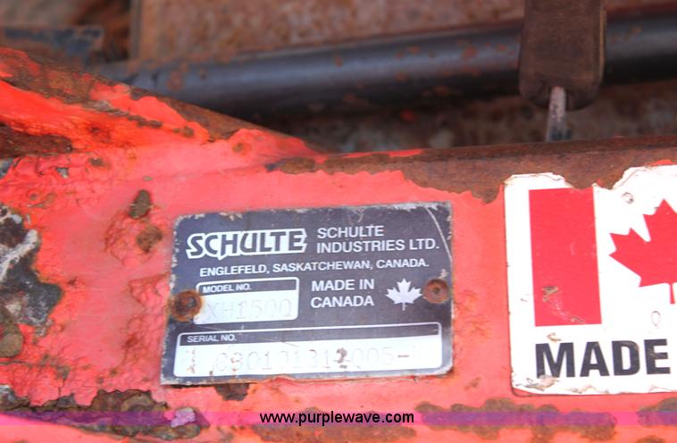 image for item G4741 2000 Schulte XH1500 batwing rotary mower