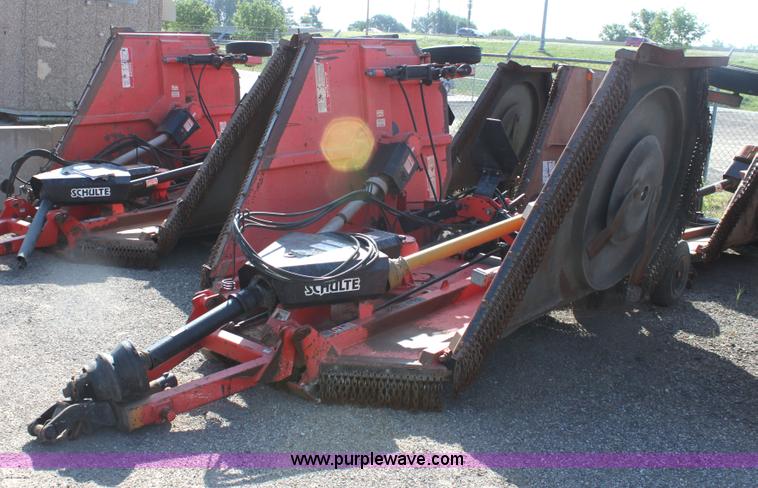 image for item G4742 2000 Schulte XH1500 batwing rotary mower