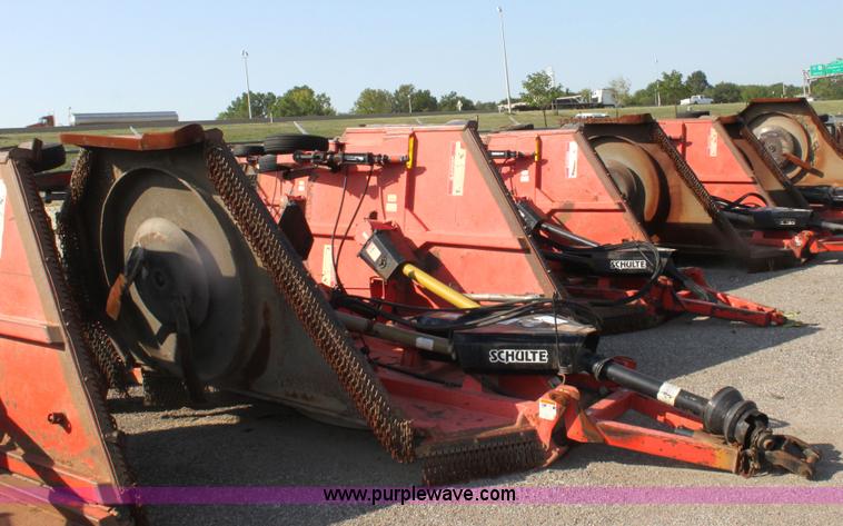 image for item G4742 2000 Schulte XH1500 batwing rotary mower