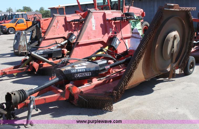 image for item G4755 1999 Schulte XH1500 batwing rotary mower