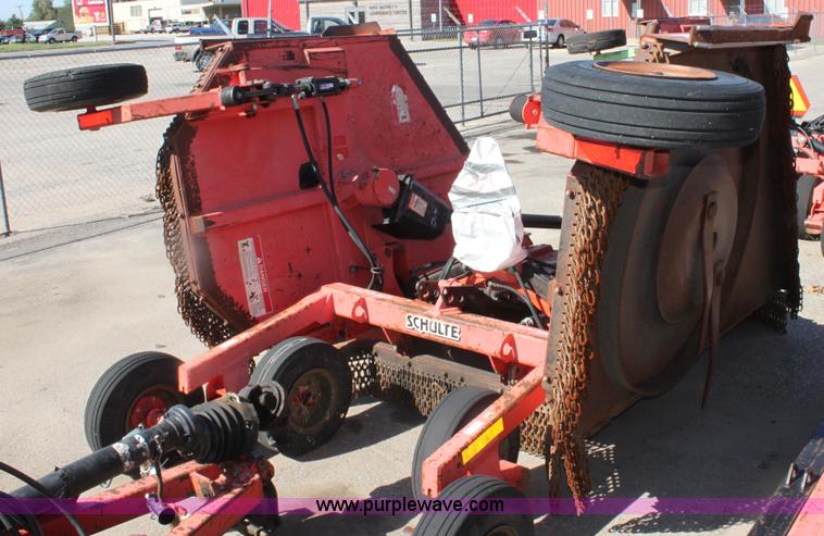 image for item G4755 1999 Schulte XH1500 batwing rotary mower