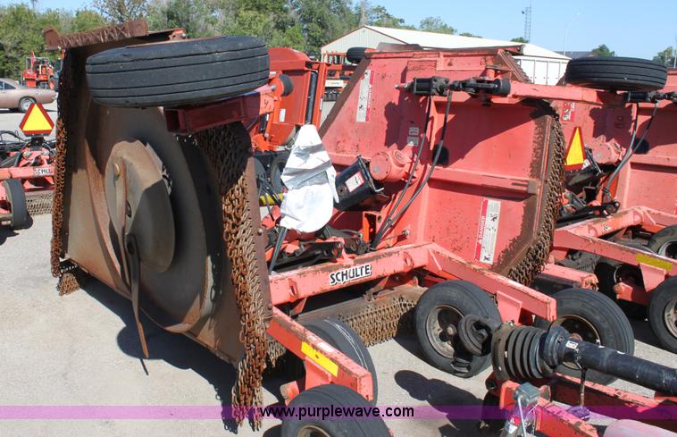 image for item G4755 1999 Schulte XH1500 batwing rotary mower