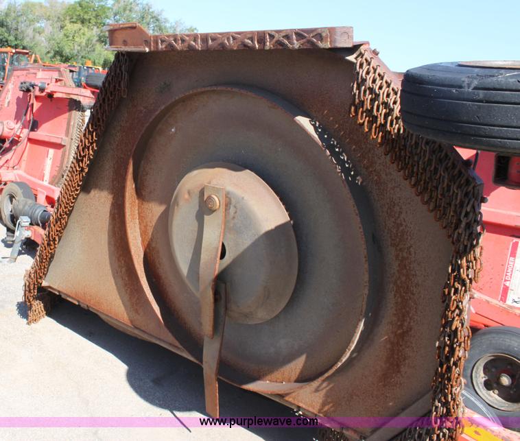 image for item G4755 1999 Schulte XH1500 batwing rotary mower