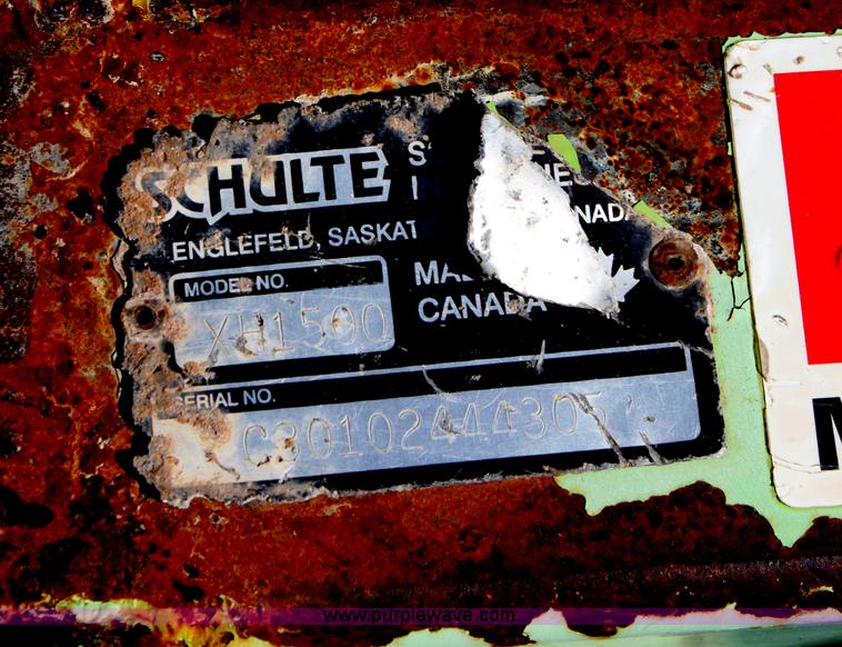 image for item G4759 2003 Schulte XH1500 rotary mower