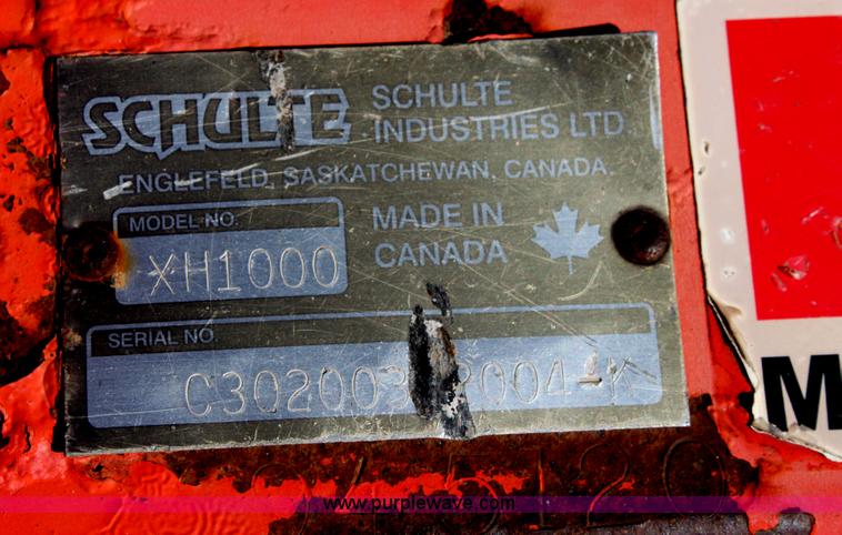 image for item G4760 2000 Schulte XH1000 rotary mower