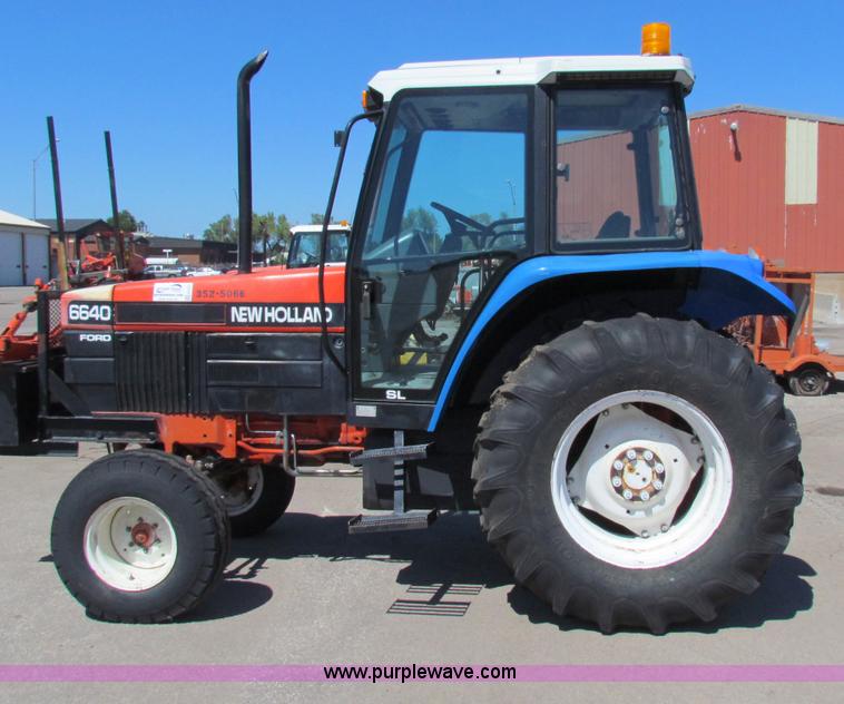 image for item G4777 1996 New Holland 6640SL tractor