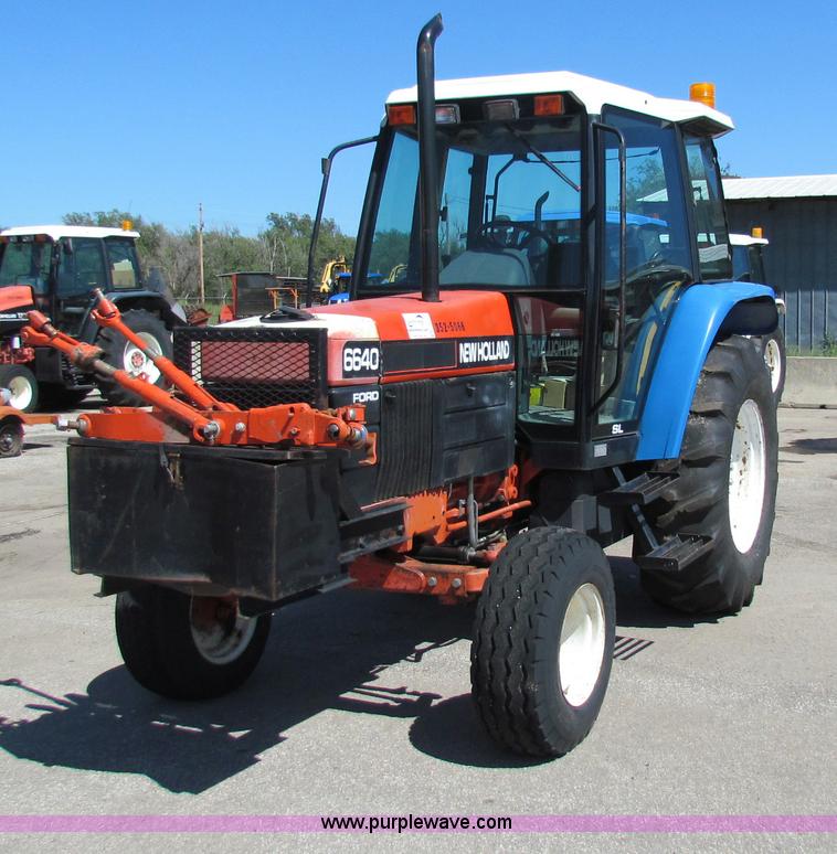 image for item G4777 1996 New Holland 6640SL tractor