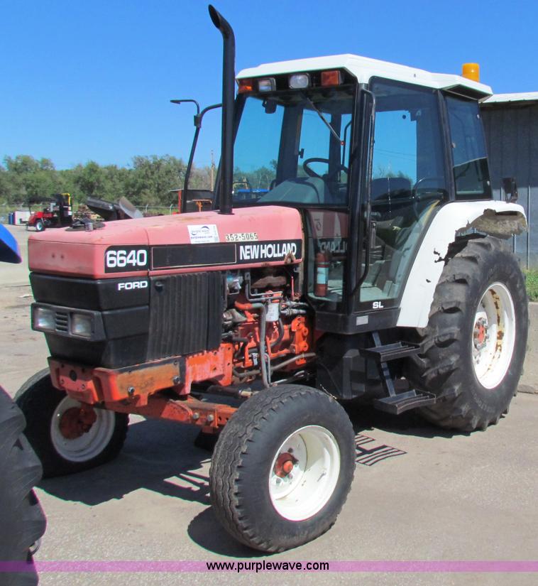 image for item G4779 1996 New Holland 6640SL tractor