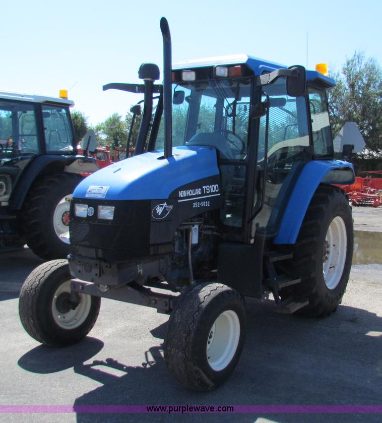 image for item G4784 2002 New Holland TS100 tractor