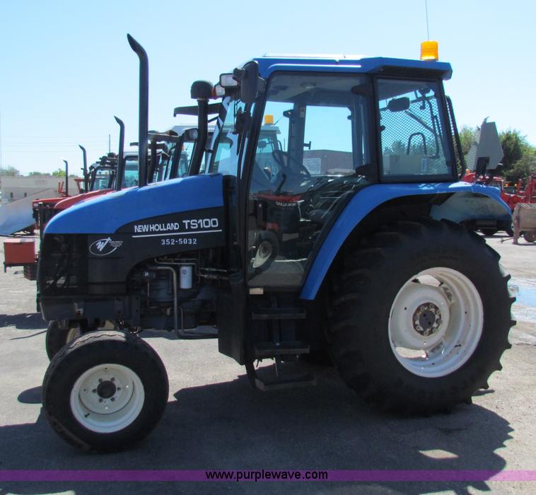 image for item G4784 2002 New Holland TS100 tractor