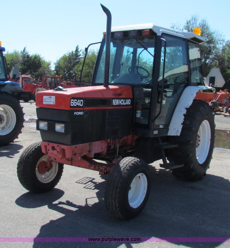 image for item G4785 1996 New Holland 6640SL tractor
