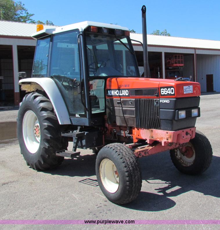 image for item G4785 1996 New Holland 6640SL tractor