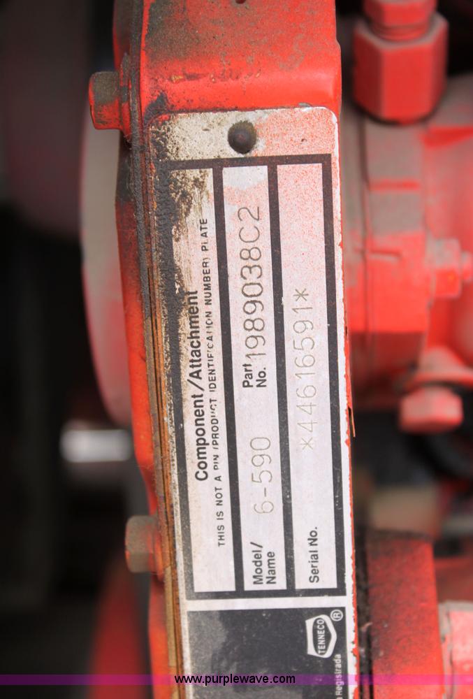 image for item G4791 1991 Case W14C wheel loader