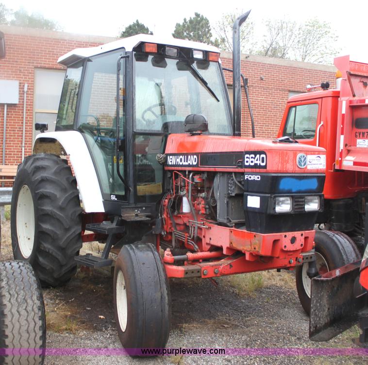 image for item G4795 1996 New Holland 6640SL tractor