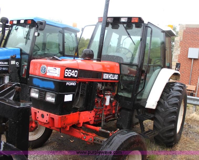 image for item G4795 1996 New Holland 6640SL tractor