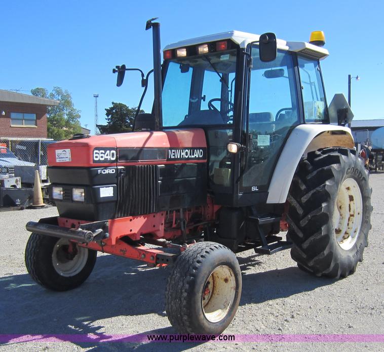 image for item G4815 1997 New Holland 6640SL tractor