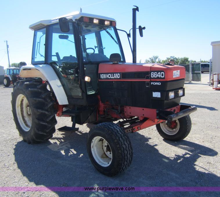image for item G4815 1997 New Holland 6640SL tractor