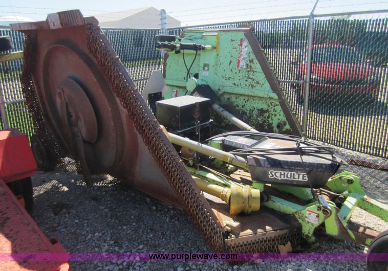 image for item G4834 2001 Schulte XH1500 batwing rotary mower