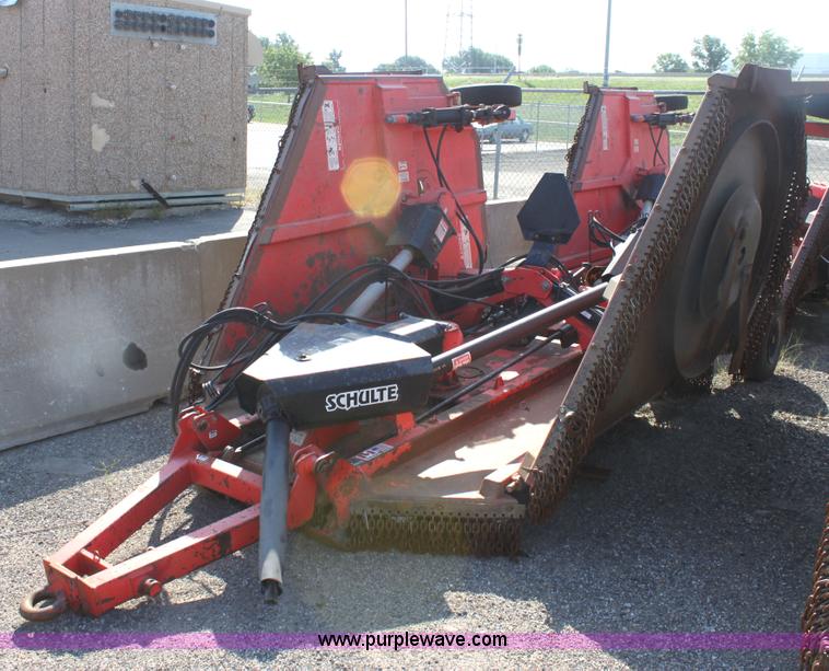 image for item G4841 2000 Schulte XH1500 batwing rotary mower