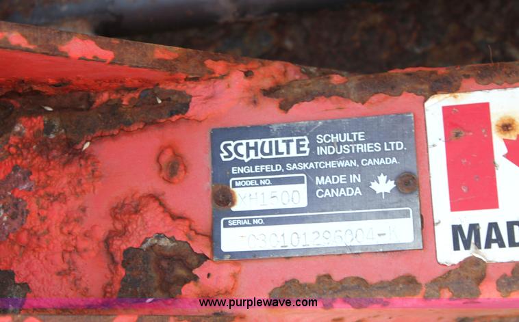 image for item G4843 2000 Schulte XH1500 batwing rotary mower