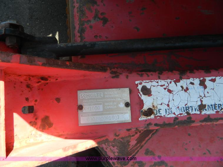 image for item G4985 1996 Schulte XH1000 rotary mower