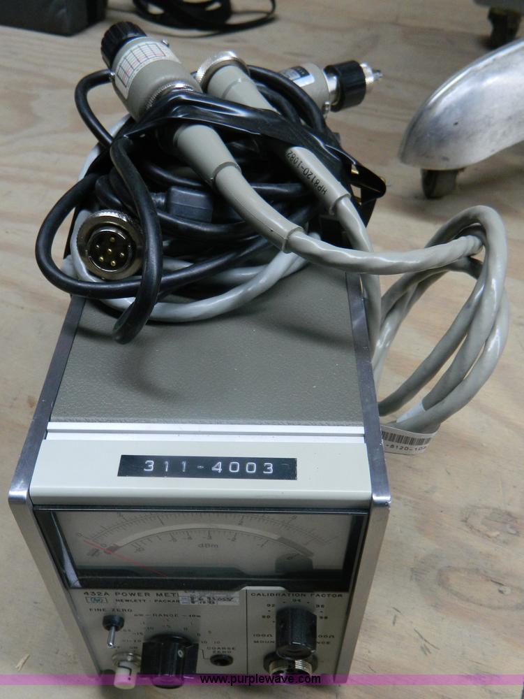 1972 HP 432A power meter in Norton, KS | Item M9957 sold | Purple Wave